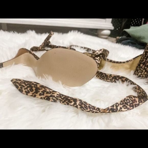 Marc Fisher Filia Leopard Print Heels - Picture 5 of 5